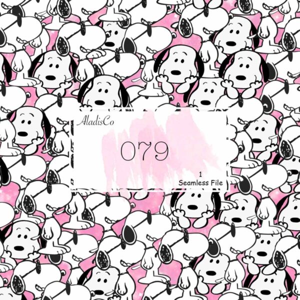 Seamless Puppy File - 079