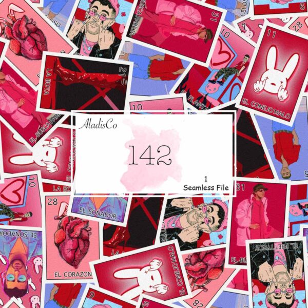Seamless Bad Bunny File - 142