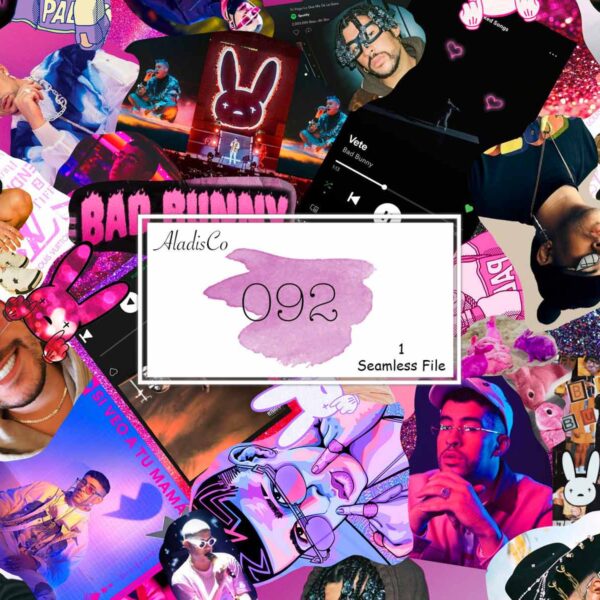 Seamless Bad Bunny File - 092