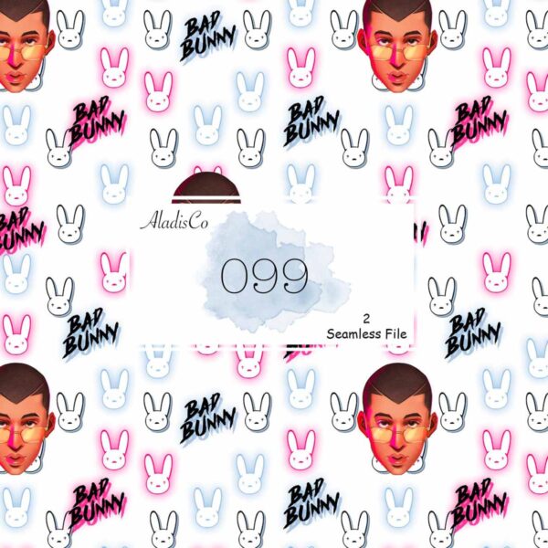 Seamless Bad Bunny File - 099