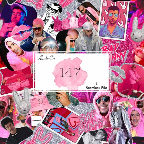 Seamless Bad Bunny File - 147