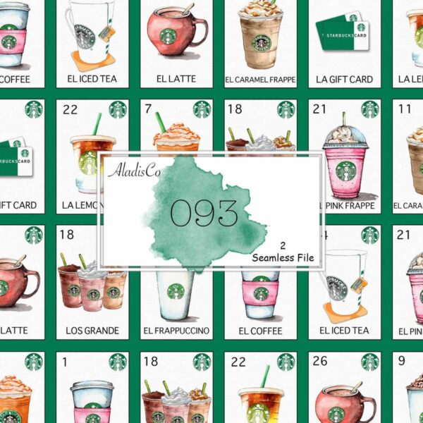 Seamless Coffee File - 093