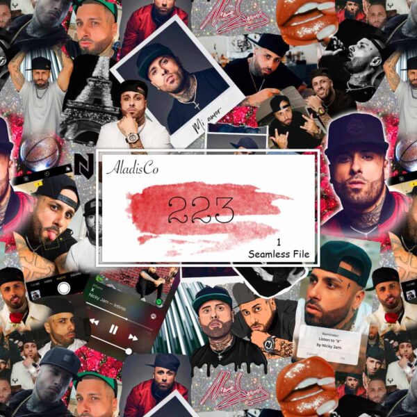 Seamless Nicky Jam File - 223