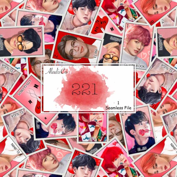 Seamless BTS Loteria File - 221