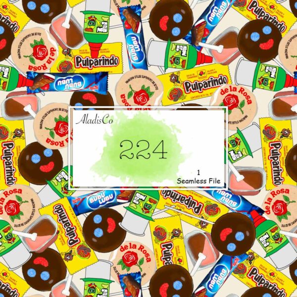 Seamless Mexican Candy File - 224