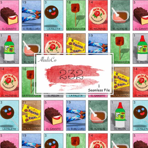 Seamless Mexican Candy File - 232