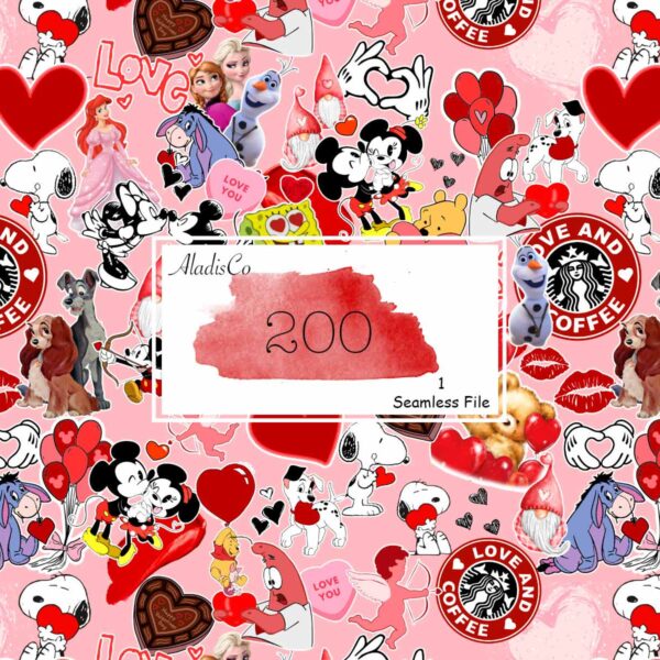 Seamless Valentine File - 200