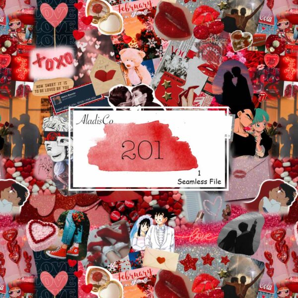 Seamless Valentine File - 201
