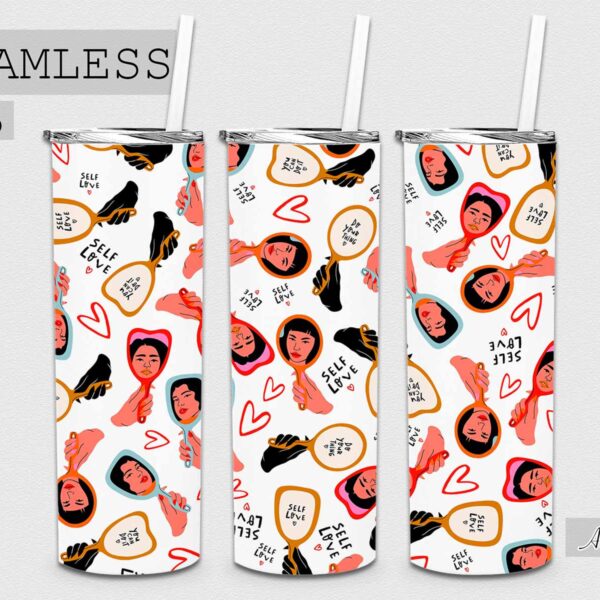 Seamless Tumbler SL File - 095
