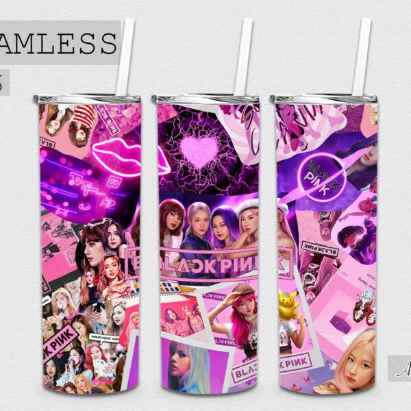 Seamless Tumbler Black P File - 026